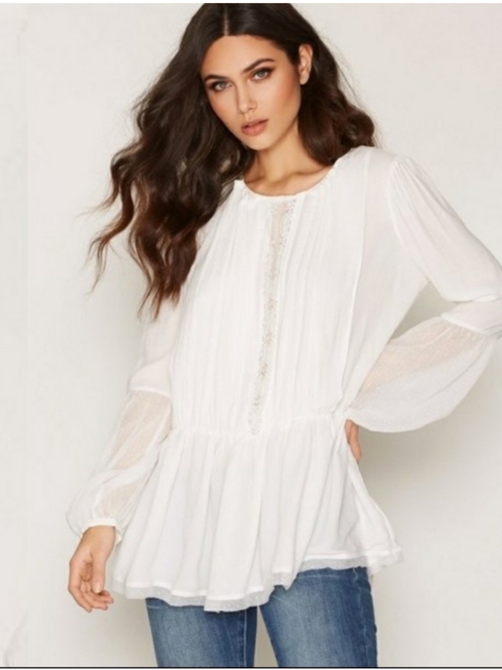 Free People Soul Serene blouse. Size small.